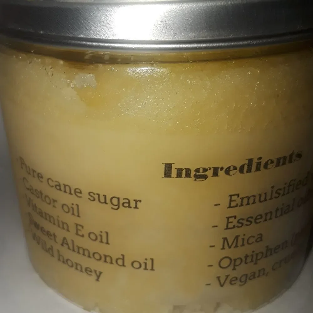 Handcraftlemon TURMERIC EMULSIFYING SUGAR SCRUB